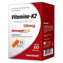 Vitamina K2   60 Cápsulas Maxinutri