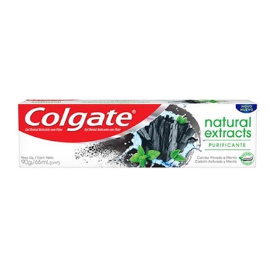 Creme Dental Colgate Com Carvão Ativado e Menta  90g