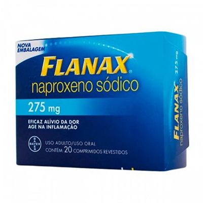 Flanax 275mg 20 Comprimidos Revestidos