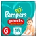 Fralda Pampers Pants Ajuste Total Tamanho G 16 Unidades