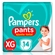 Fralda Pampers Pants Ajuste Total Tamanho XG 14 Unidades