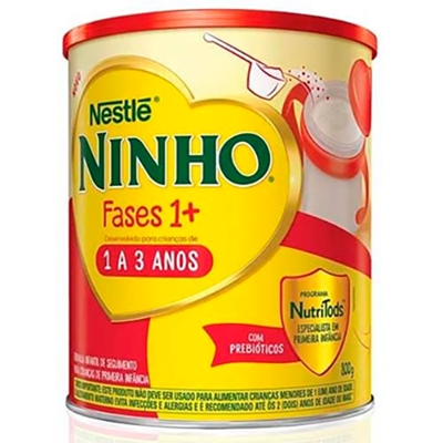 Ninho 1+ Prebio 1 Fases 800g