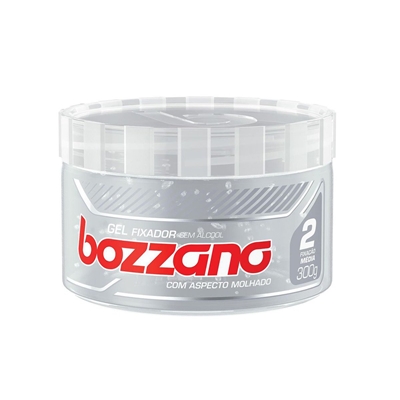 Gel Fixador Bozzano 2 Fixação Média Brilho Molhado 300g