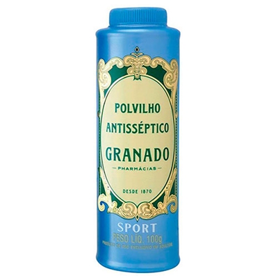 Talco granado Polvilho Antisséptico Sport 100g