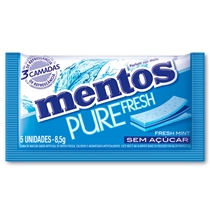 Goma de Mascar Mentos Pure Fresh Mint 8,5g