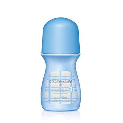 Desodorante Antitranspirante Roll On Giovanna Baby Blue 50ml