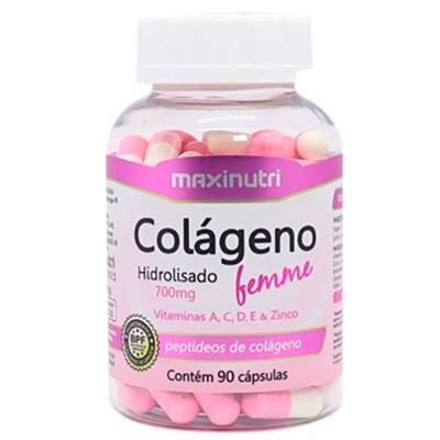 Colágeno Hidrolisado Femme 90 Cápsulas Maxinutri