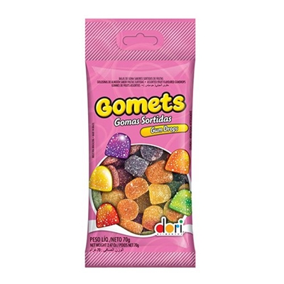 Bala de Goma Gomets 70g