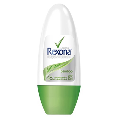 Desodorante Roll On Rexona Feminino Bamboo 50ml