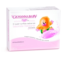 Sabonete Giby Giovanna Baby Infantil Rosa 80g