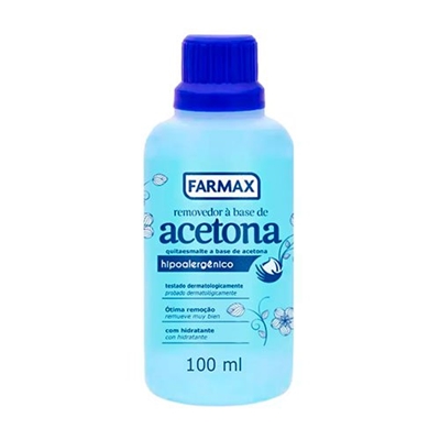 Removedor Acetona Farmax 100ml