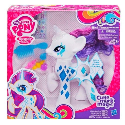 Boneca My Little Pony Rarity Luxo e Luz - Hasbro - A sua Loja de Brinquedos, 10% Off no Boleto ou PIX