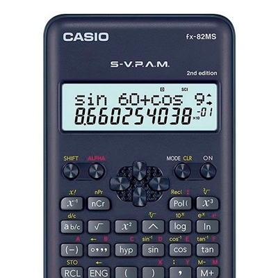 Calculadora Científica Casio 240 Funções FX-82MS-2-S4-DH Preto