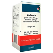 Vi-Ferrin 20mL  Solução de Uso Oral