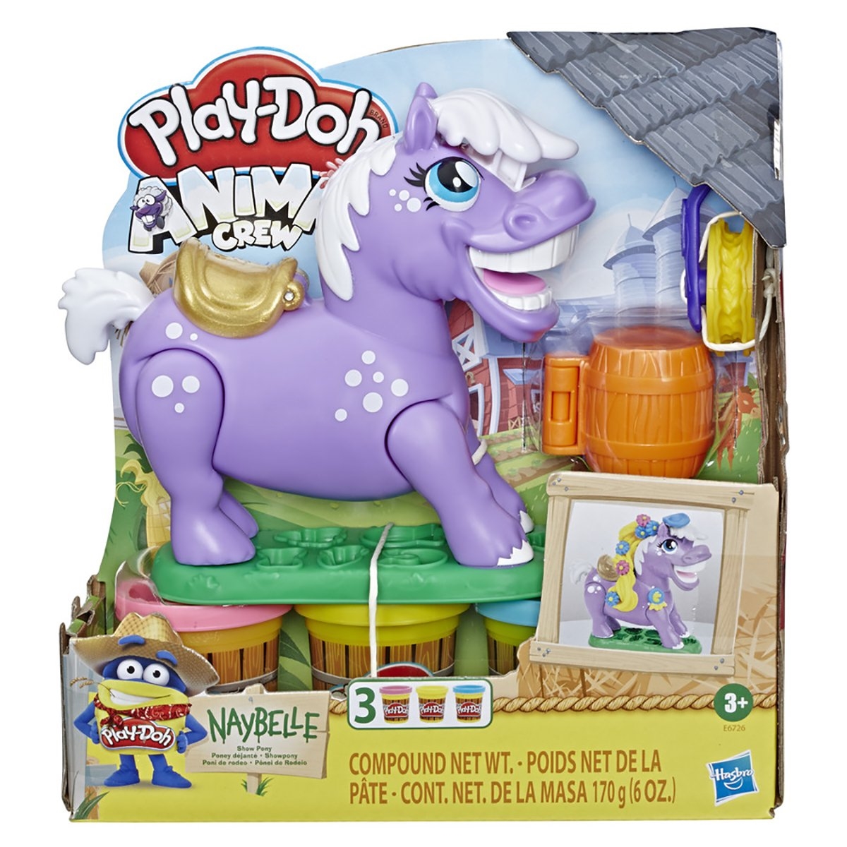 Brinquedo Massinha Hasbro Play-Doh Pônei De Rodeio E6726 | Bemol