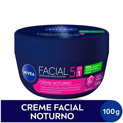 Creme Facial Nivea Noturno 100g