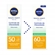 Protetor Solar Nivea Sun Beauty Expert Facial Controle  De Oleosidade Pele Normal À Mista FPS60 50g