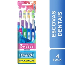Escova Oral-B Indicator Colors 35 Leve 4 Pague 2