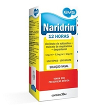 Naridrin  Adulto 12 horas  Solução Nasal 30mL