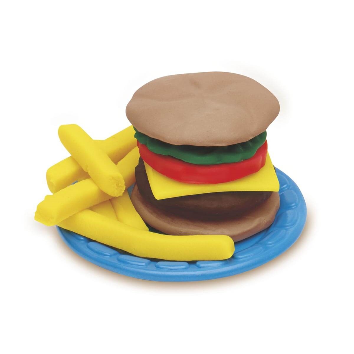 Kit Lanchonete Hamburguer Infantil Brinquedo - Mini Kitchen - Shop