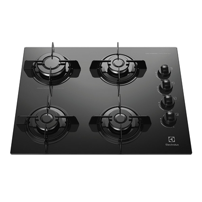 Cooktop 4 Bocas Electrolux Automático Preto KE4GP