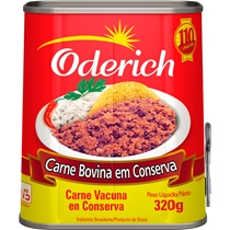Carne Bovina em Conserva Oderich 320g