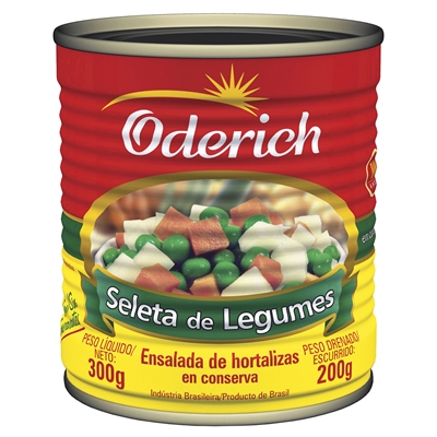 Seleta de Legumes Oderich 200g