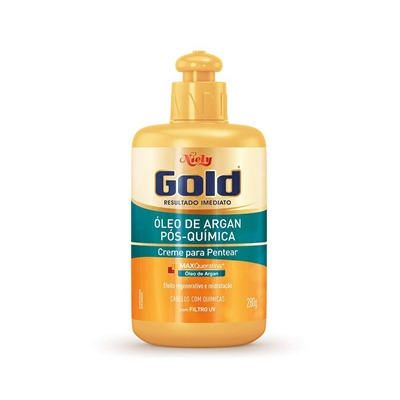 Creme Para Pentear Niely Gold Pós-Química 280g