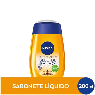 Sabonete Líquido Nivea Natural Oil com Óleo 200ml