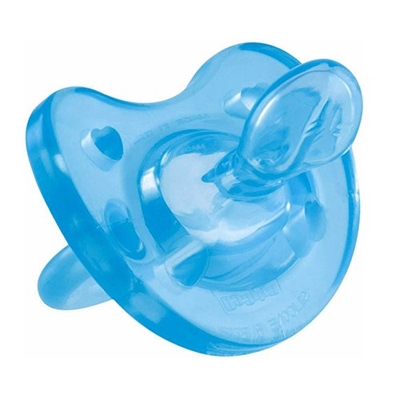 Chupeta Kuka Silicone Soft Ortodôntico 1 Azul