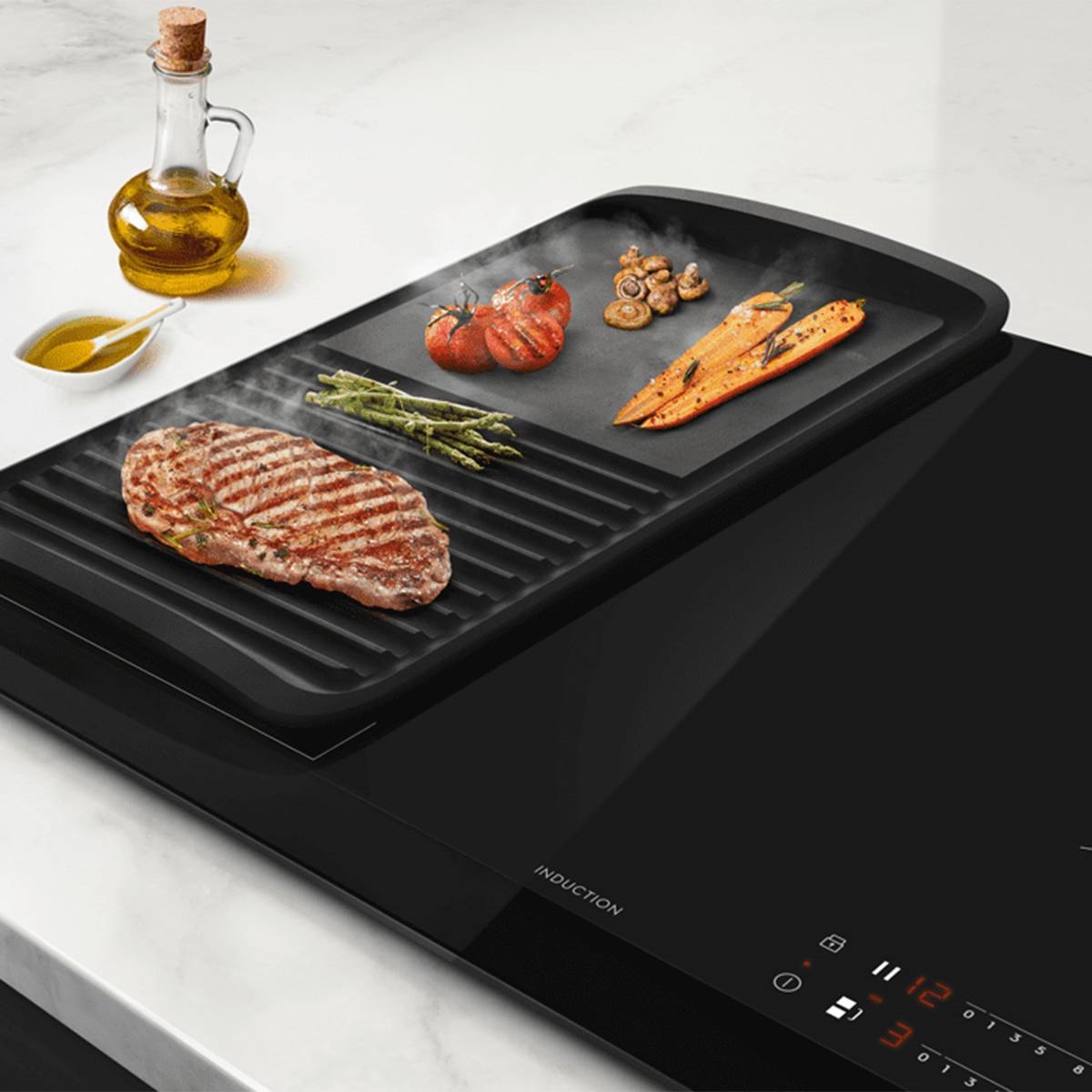 Cooktop de Indução Electrolux, 04 Zonas, Unicook, 220V, Preto IE60P