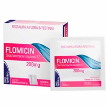 Flomicin 200mg Pó Para Suspensão Oral 4 Envelopes Neo Química Referência