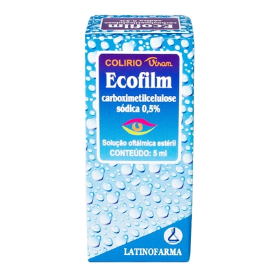 Ecofilm 5mg/mL Solução Oftálmica 5mL