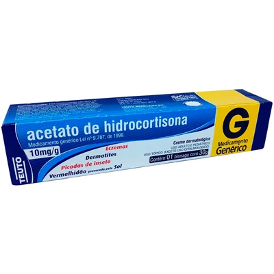 Acetato de Hidrocortisona 10mg Creme