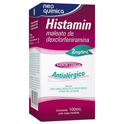 Histamin 2mg/5mL Xarope Fr 100mL