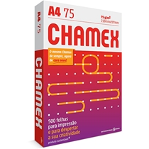 Resma De Papel A4 Rymo Chamex 75gr Com 500 Folhas - 2300016