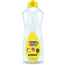Cola Transparente Acrilex 1Kg - 19901