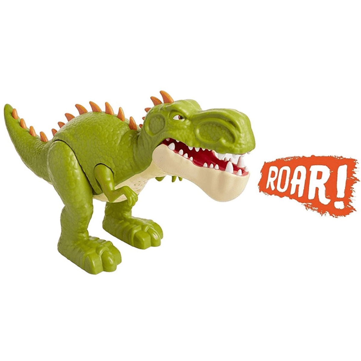 Placa Decorativa Infantil Desenho Dinossauro Verde Roar