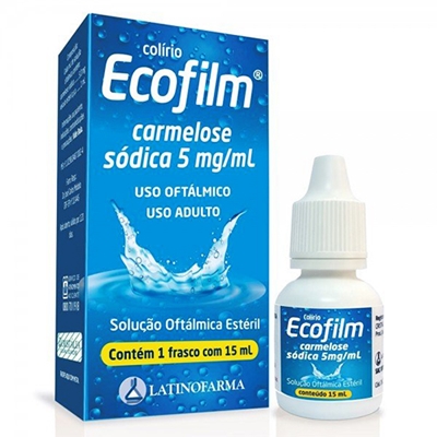 Ecofilm 5mg/mL Solução Oftálmica  15ml