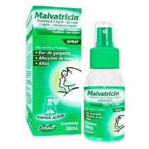 Malvatricin 1+2+4mg/ml Spray 50 ml