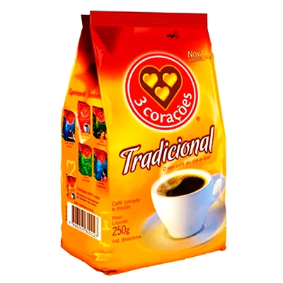 Café 3 Corações Tradicional 250g