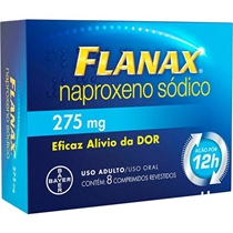 Flanax 275mg 8 Comprimidos Revestidos
