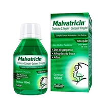 Malvatricin 0,3+10Mg/ml Solução Oral 100ml