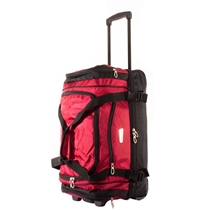 Bolsa Latcor Com Rodas Preto E Vermelho - NF-S14001-24