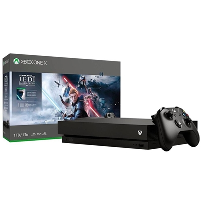 Xbox One X, 1TB, Preto, Caixa