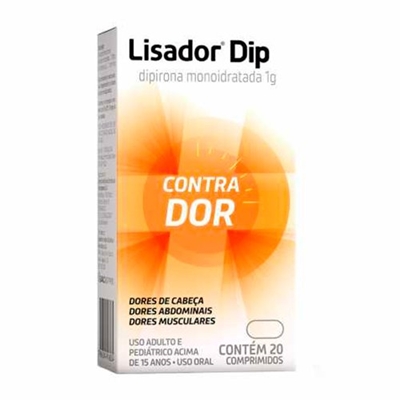 Lisador Dip 1g  Cx 20 Comprimidos