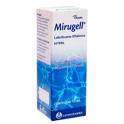 Mirugell Solução Oftálmica 15ml