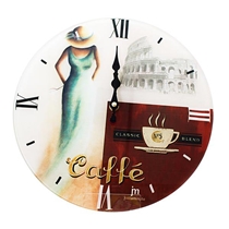 Relógio De Parede Latcor Ilustração Caffé - LA3-B4626