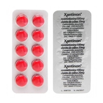 Xantinon 10 Comprimidos Revestidos  Takeda Pharma