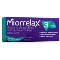 Miorrelax com 30 Comprimidos